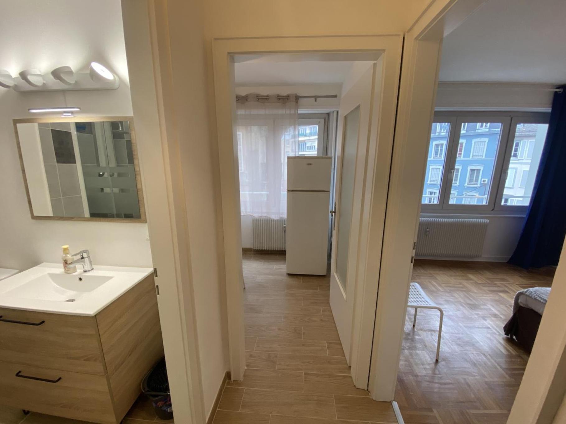 Appartement Gare Strasbourg Avec Parking Exterior photo